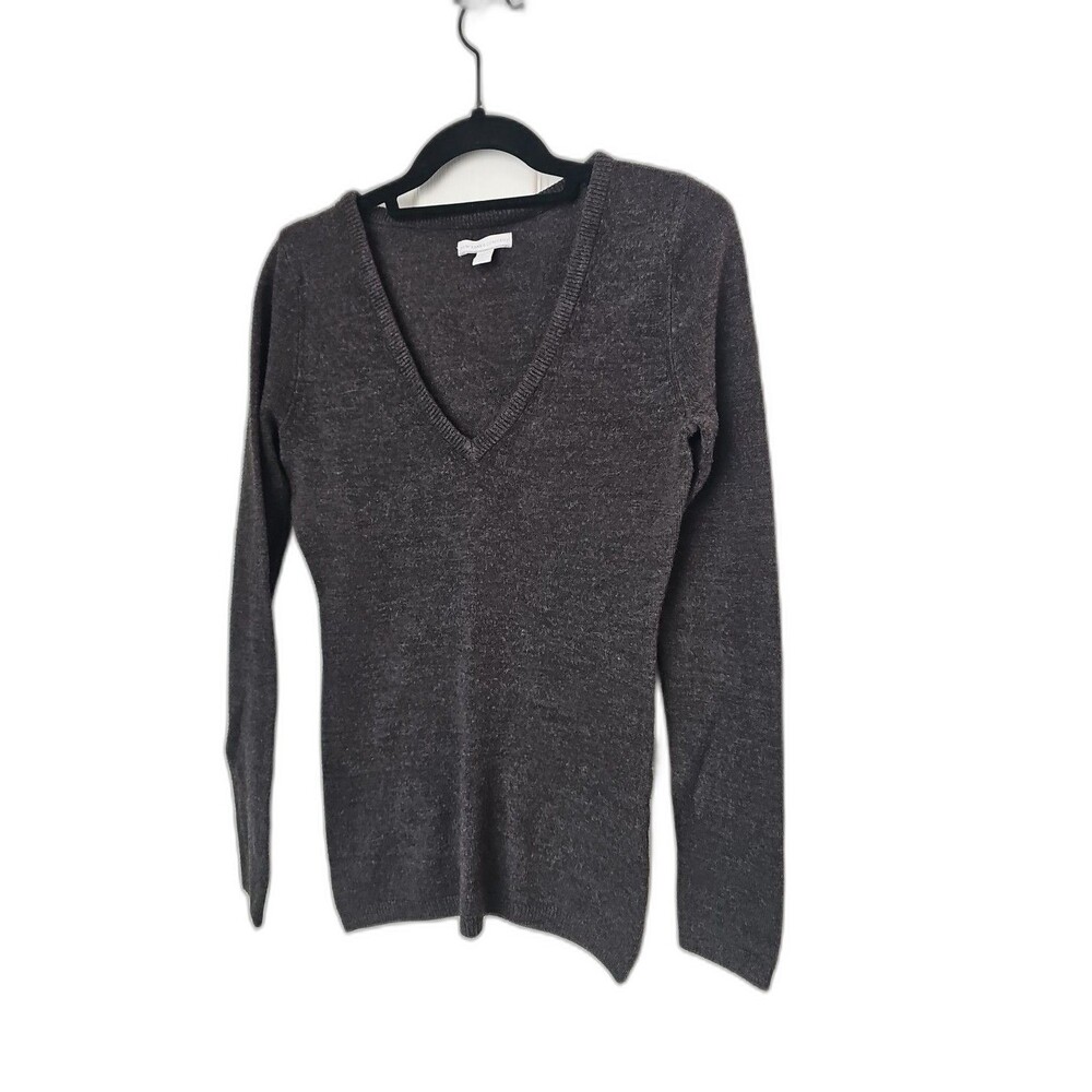 Women's New York & Co Dark Grey Sweater XS Corpcore Preppy